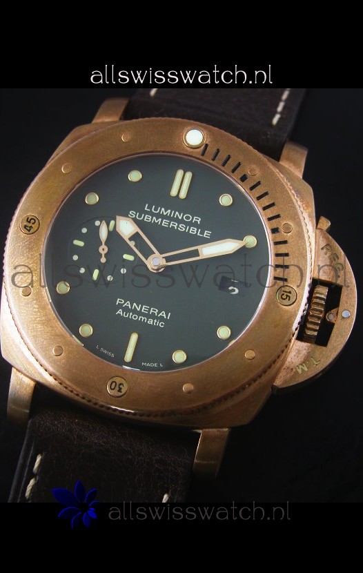 IMG_9081 Panerai PAM382 Bronzo - Updated Ultimate Edition Version Replica 4