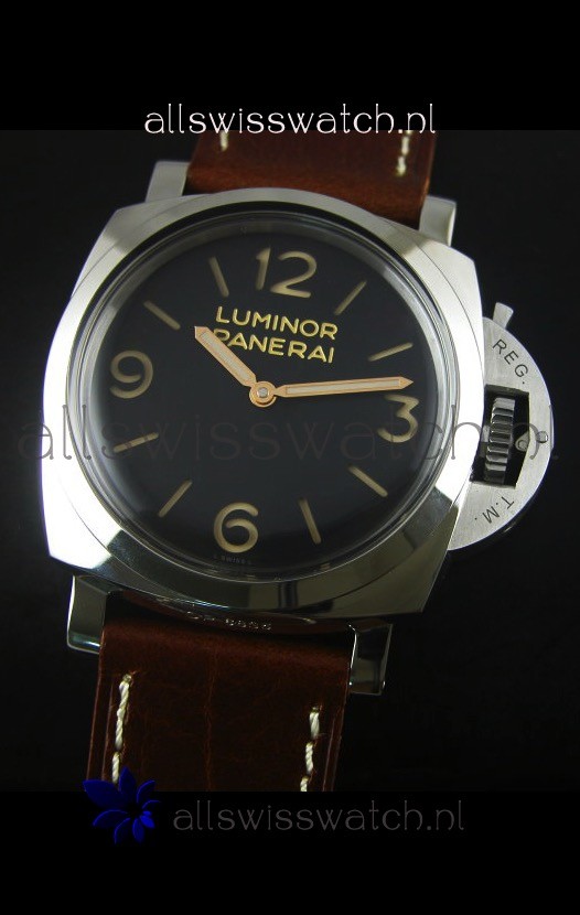 IMG_9081 Panerai Luminor PAM372 - P.3000 Movement 1:1 Replica 4