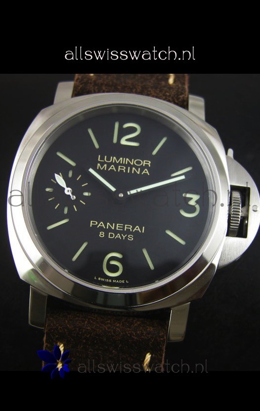 IMG_9081 Panerai Luminor Marina PAM510 8 Days P.5000 Movement - 1:1 Mirror Replica 4