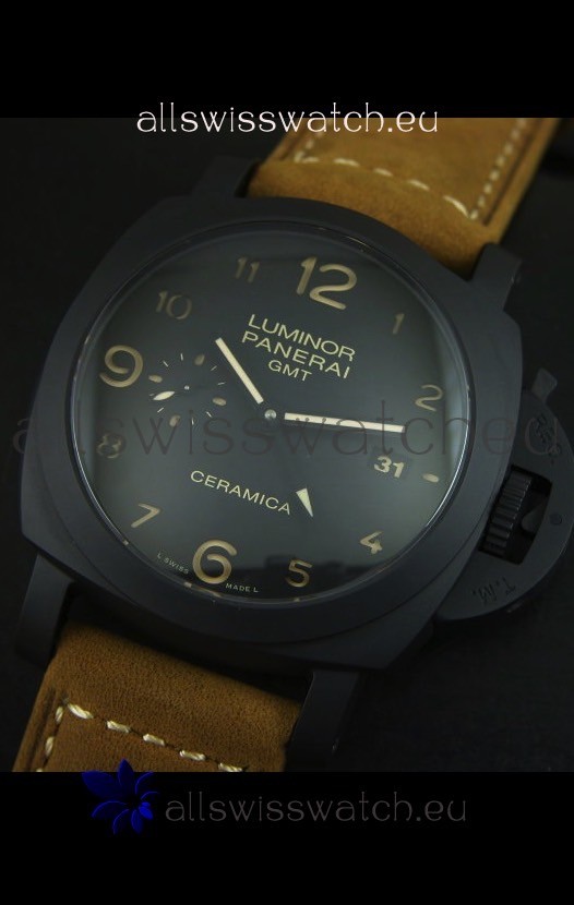 IMG_9081 Panerai Luminor GMT PAM441 Ceramica - 1:1 Mirror Replica 4
