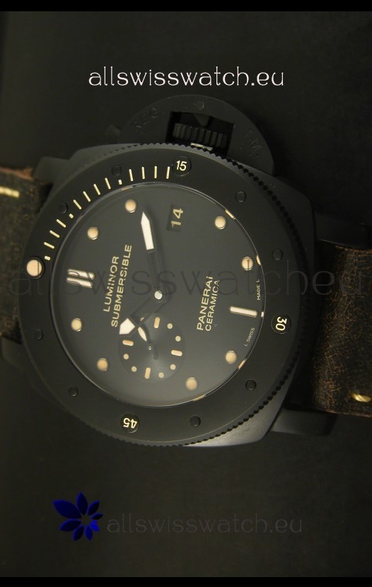 IMG_9081 Panerai Luminor Submersible PAM508 DLC - 1:1 Ultimate Mirror Replica 4