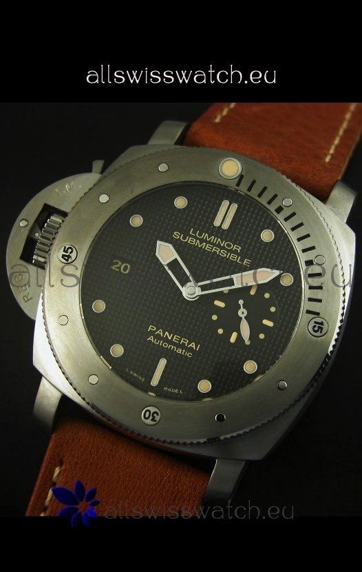 IMG_9081 Panerai Luminor Submersible PAM569 Titanium - 1:1 Ultimate Replica 4