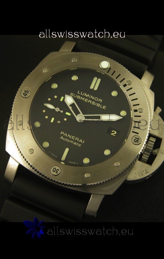 IMG_9081 Panerai Luminor Submersible PAM305 Q - 1:1 Ultimate Mirror Replica 4