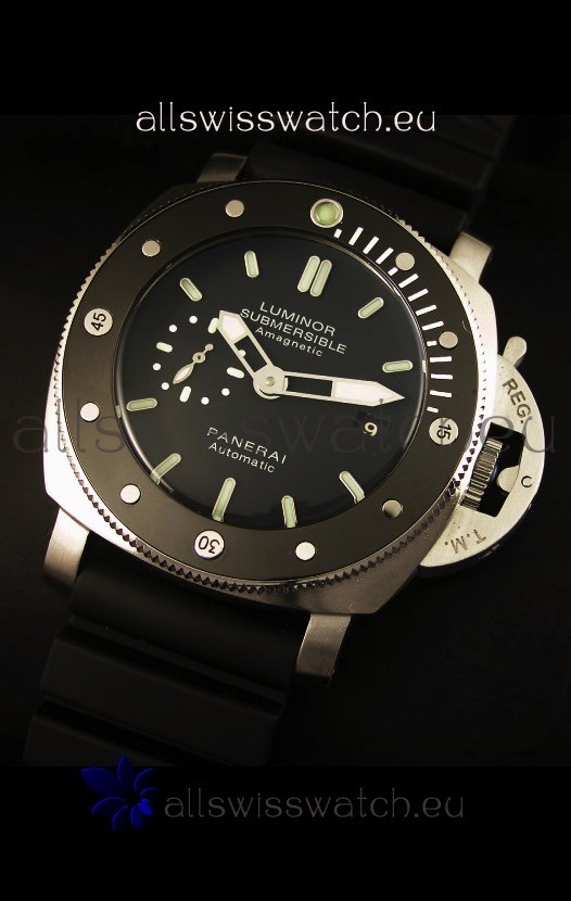 IMG_9081 Panerai Luminor Submersible Titanium - 1:1 Ultimate Mirror Replica 4