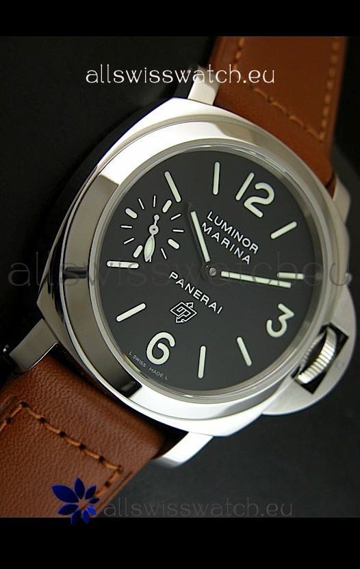 IMG_9081 Panerai Luminor PAM318in Black Dial Replica 4