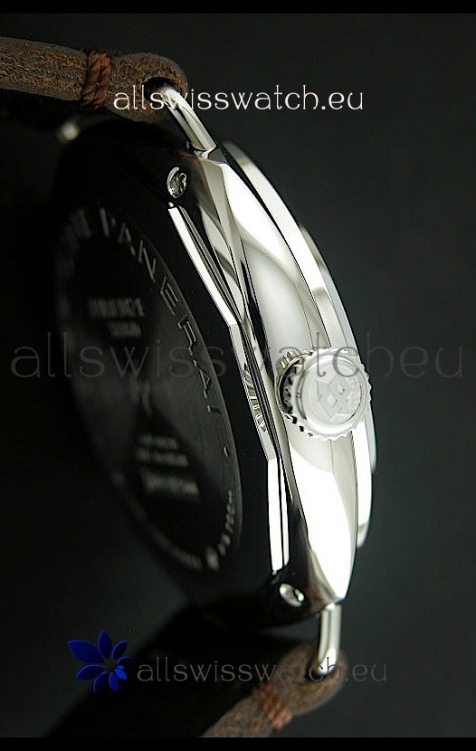 IMG_9081 Panerai PAM380 Radiomir Black Seal Automatic in Brown Strap Replica 4