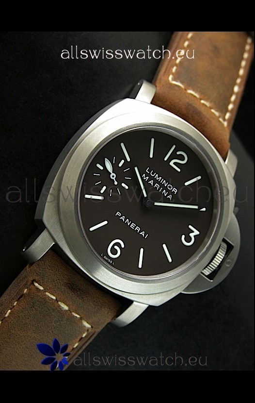 IMG_9081 Panerai Luminor Marina PAM 061D Titanium Case - 1:1 Mirror Replica 4