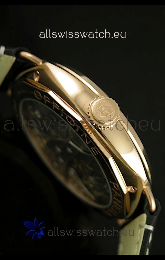 IMG_9081 Panerai Radiomir Special Ed - Pink Gold Case - 1:1 Mirror Replica 4