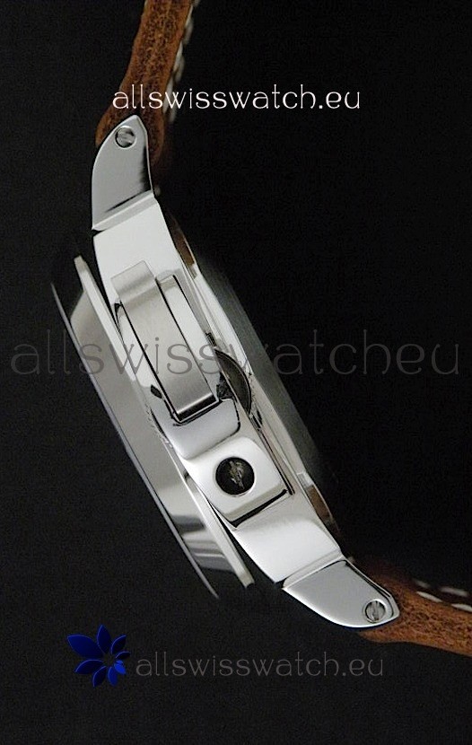 IMG_9081 Panerai Luminor GMT PAM237H Ultimate 1:1 Mirror Replica 4