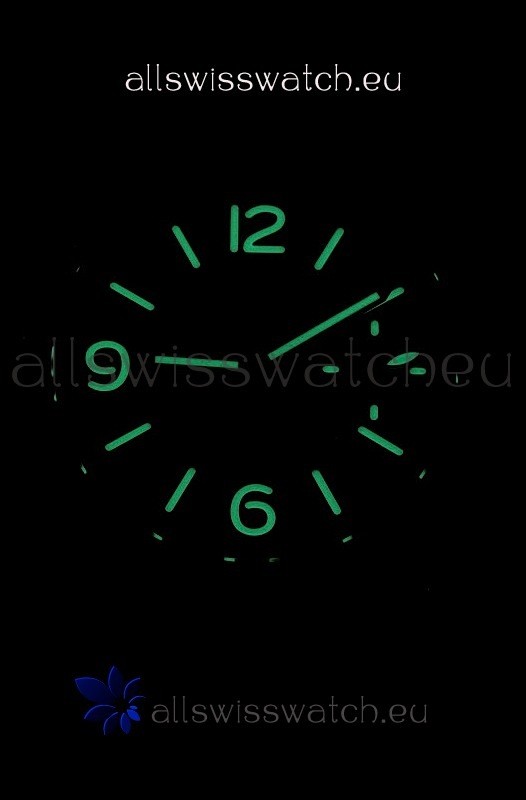 Panerai Luminor Marina Left Hand Wind PVD Replica 4