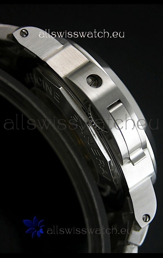 IMG_9081 Panerai Luminor GMT Automatic in Black Dial Replica 4