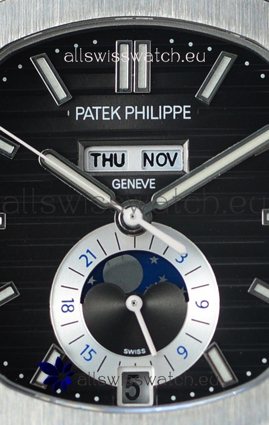 IMG_9081 Patek Philippe Nautilus 5726A 1:1 Mirror Grey Dial Replica 4