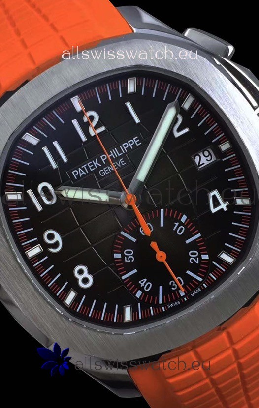 IMG_9081 Patek Philippe Aquanaut 5968A Chronograph 1:1 Mirror Replica 4