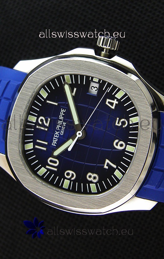 IMG_9081 Patek Philippe Aquanaut 5168G-001Blue Dial - 1:1 Mirror Edition Replica 4