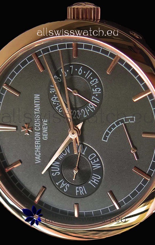 IMG_9081 Vacheron Constantin Traditionnelle Day Date Pink Gold Replica 4