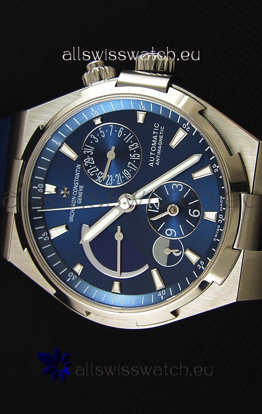 IMG_9081 Vacheron Constantin Overseas Dual Time Blue Dial Replica 4