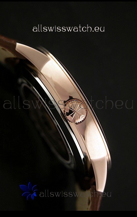 IMG_9081 Vacheron Constantin Geneve Automatic in Rose Gold Replica 4