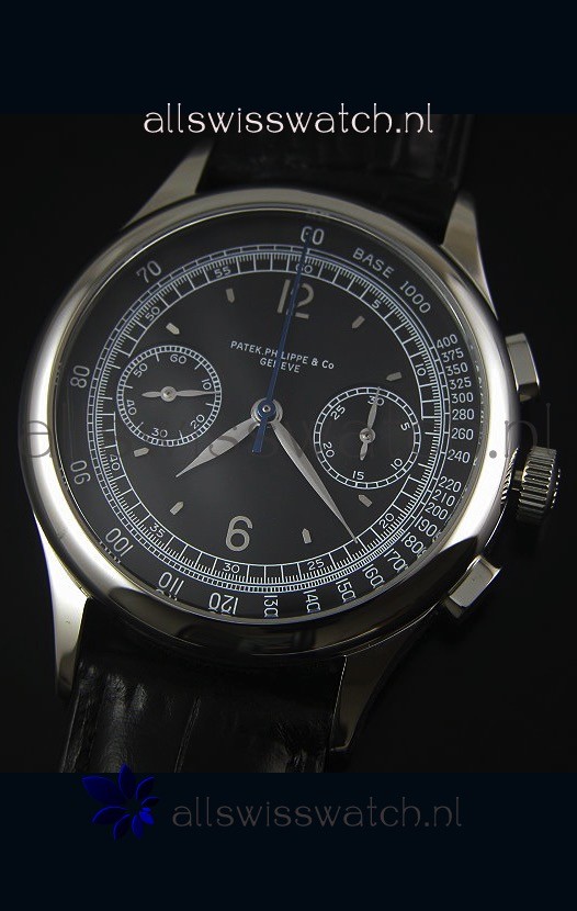 IMG_9081 Patek Philippe Complications 5170G Black Dial Replica 4