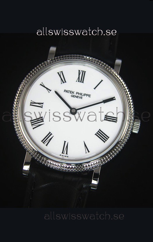 Patek Philippe 5120J Calatrava Mens Stainless Steel 1:1 Mirror Replica 4