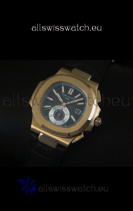 IMG_9081 Patek Philippe Nautilus 5980 Brown Dial - 1:1 Ultimate Mirror Replica 4