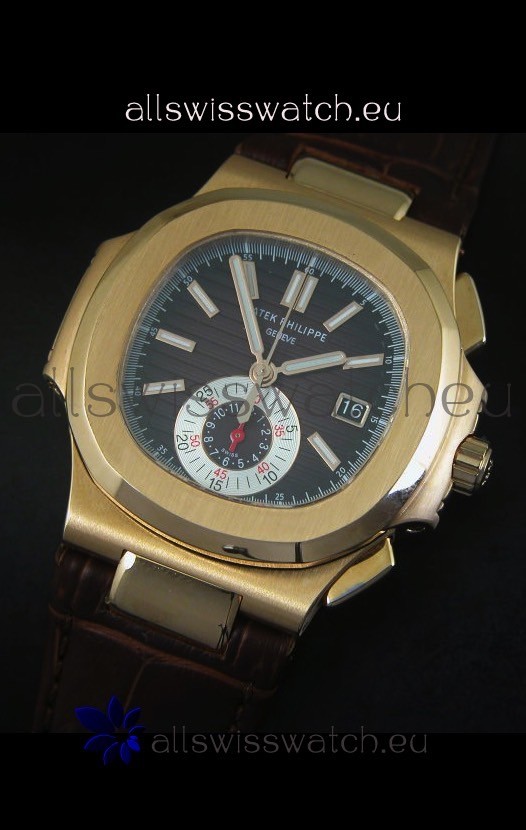 IMG_9081 Patek Philippe Nautilus 5980 Black Dial - 1:1 Ultimate Mirror Replica 4