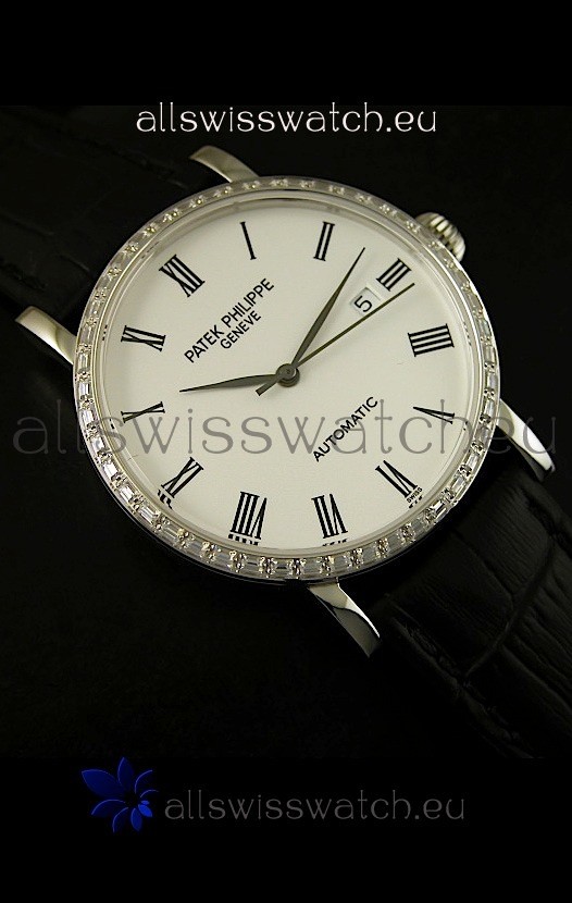 IMG_9081 Patek Philippe Calatrava 5120in Steel Casing - Roman Hours Replica 4