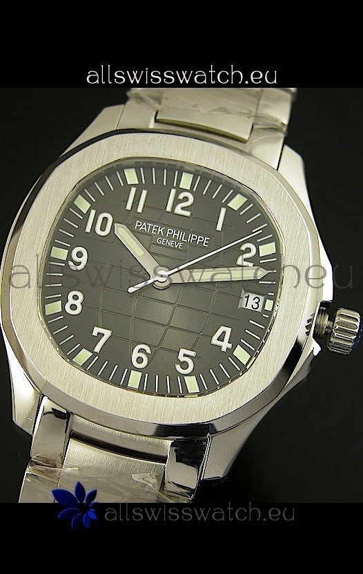 IMG_9081 Patek Philippe 5167 Aquanaut Jumbo- 1:1 Mirror Grey Dial Replica 4