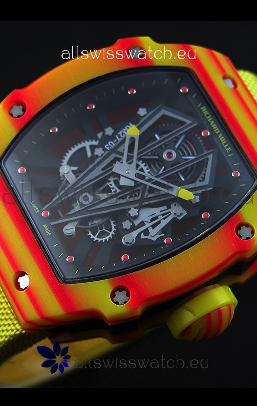 IMG_9081 Richard Mille 27-03 Tourbillon Rafael Nadal Forged Carbon Replica 4