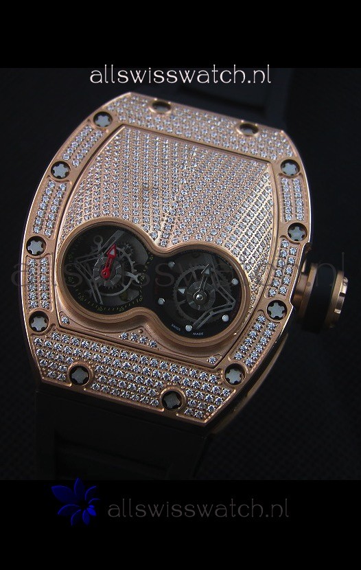 IMG_9081 Richard Mille RM053 Tourbillon Pablo Mac DonoughPink Gold Case Replica 4