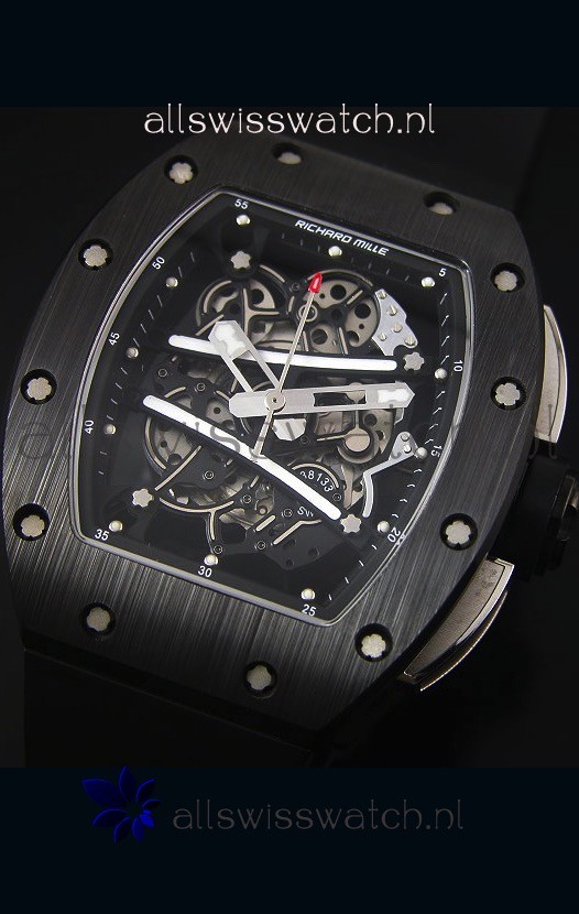 IMG_9081 Richard Mille RM061 Ceramic Case Black Bezel Replica 4