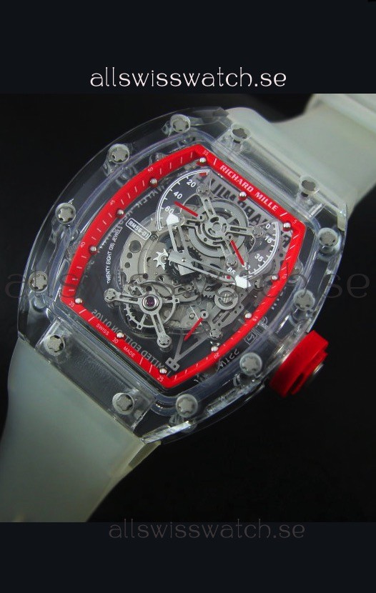 IMG_9081 Richard Mille RM56-01 AN Saphir Red Edition Replica 4