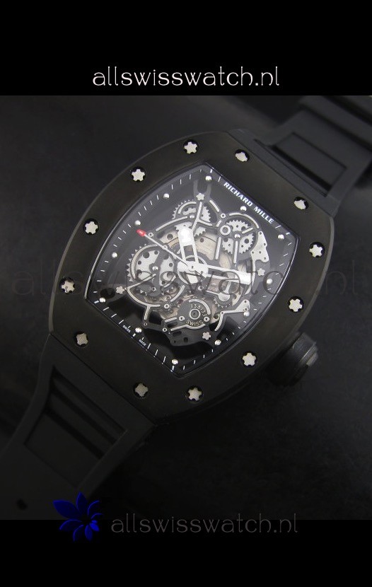 IMG_9081 Richard Mille RM055 Bubba Watsonin Black Indexes Replica 4