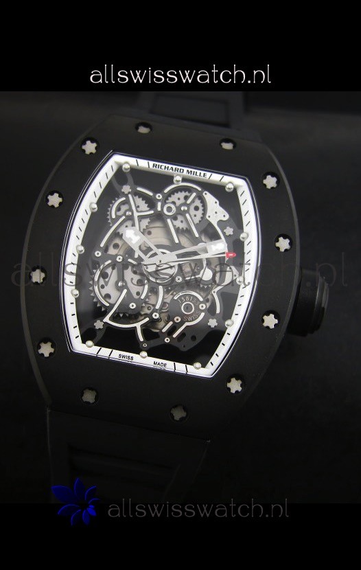 IMG_9081 Richard Mille RM055 Bubba Watsonin White Indexes Replica 4