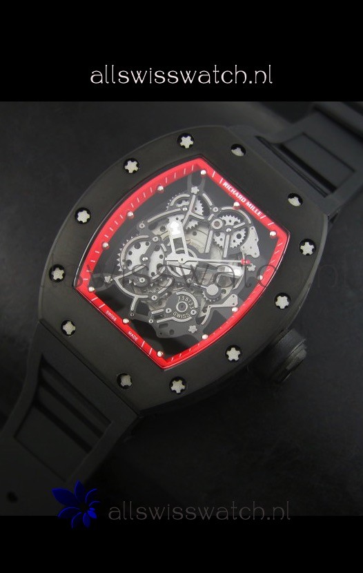 IMG_9081 Richard Mille RM055 Bubba Watsonin Red Indexes Replica 4
