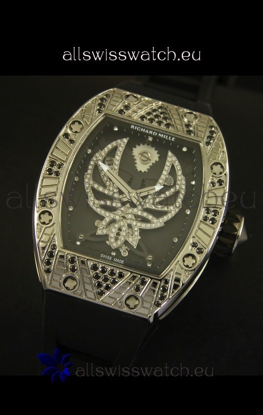 IMG_9081 Richard Mille RM051 Tourbillon in Leather Strap Replica 4
