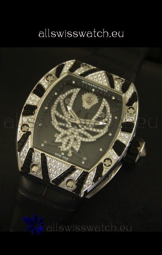 IMG_9081 Richard Mille RM051 Tourbillon in Leather Strap Replica 4