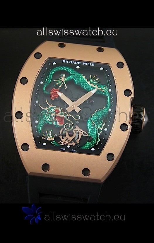 IMG_9081 Richard Mille RM057 Tourbillon Jackie Chanin Pink Gold Replica 4