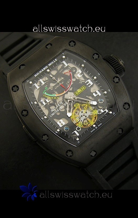IMG_9081 Richard Mille RM002 Power Reserve Tourbillonin PVD Replica 4