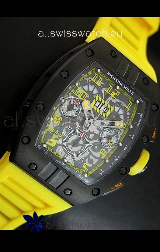 IMG_9081 Richard Mille RM011 Filipe Massa Texas GP PVD Casing Edition Replica 4