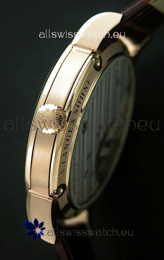 IMG_9081 A. Lange & Sohne Cortes de Geneve Decorative Bridges Classic Rose Gold Replica 4