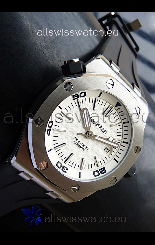 IMG_9081 Audemars Piguet Scuba White Dial Replica 4