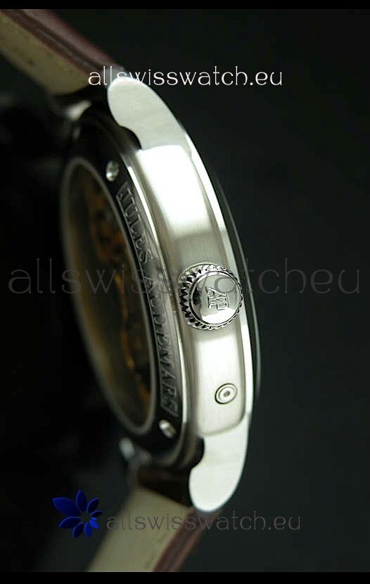 IMG_9081 Audemars Piguet Jules Tourbillon in Brown Dial Replica 4