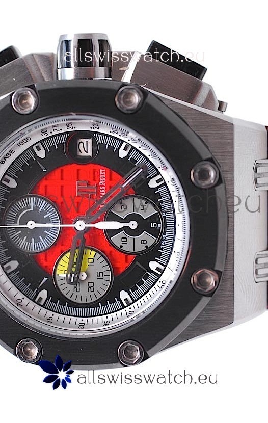 IMG_9081 Audemars Piguet Rubens Barrichello 2011 Edition Japanese in Red Dial Replica 4