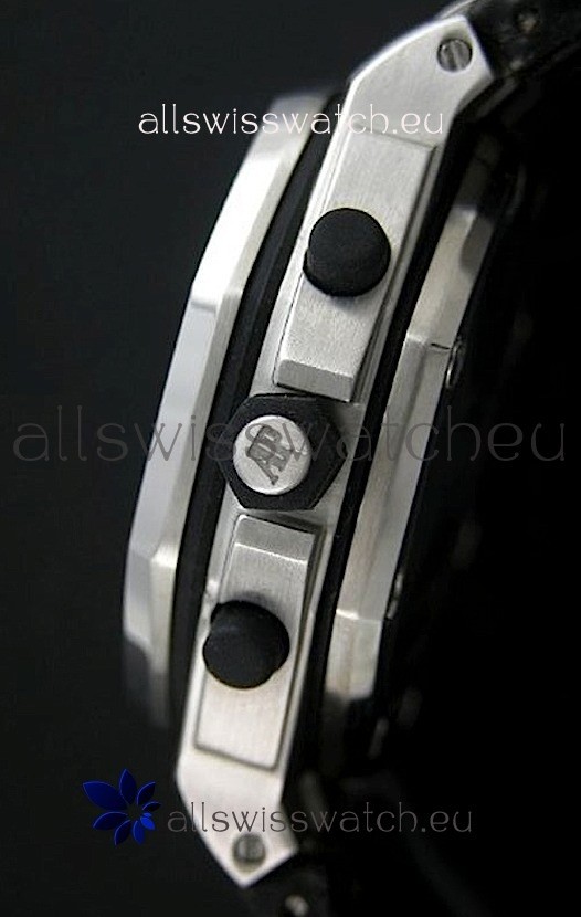 IMG_9081 Audemars Piguet Royal Oak in White Dial Replica 4