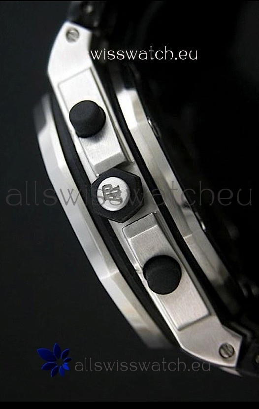 IMG_9081 Audemars Piguet Royal Oak in White Dial Replica 4