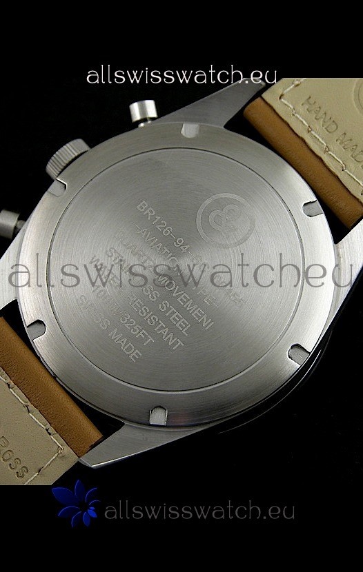IMG_9081 Bell and Ross BR126 Vintage Quartz in Steel Case Replica 4