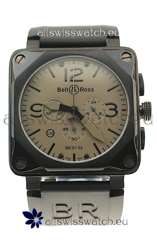IMG_9081 Bell and Ross BR01-94 Edition PVD in Grey Dial Replica 4