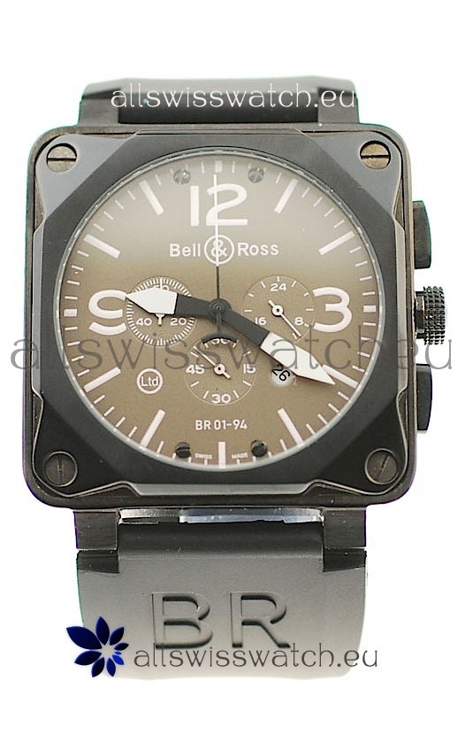 IMG_9081 Bell and Ross BR01-94 Edition PVD in Grey Dial Replica 4