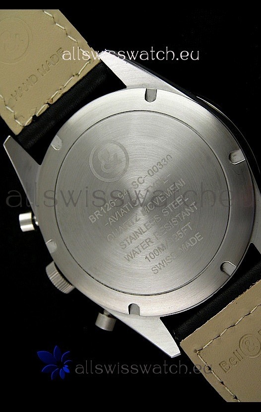 IMG_9081 Bell and Ross BR126 Vintage Quartz in Steel Case Replica 4