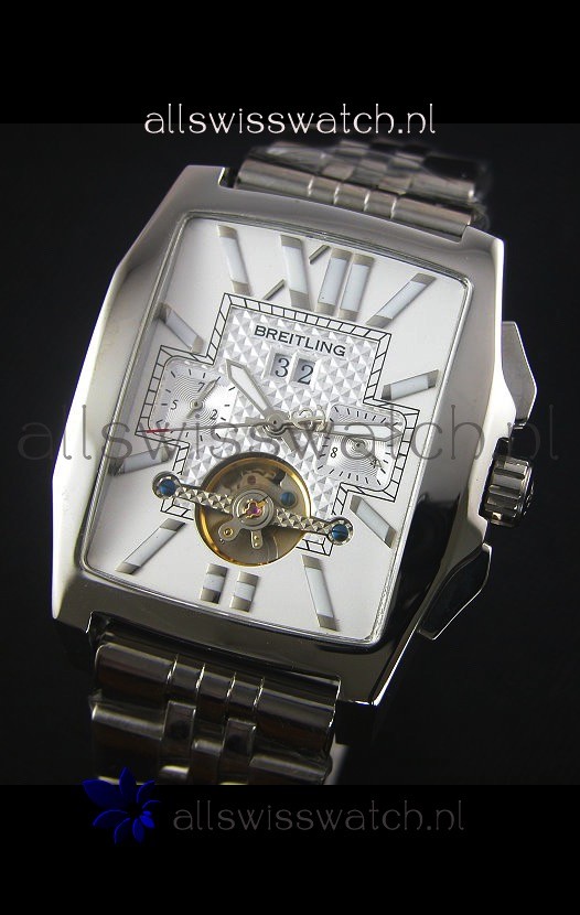 IMG_9081 Breitling For Bentley Flying B Chronograph in White Dial Replica 4